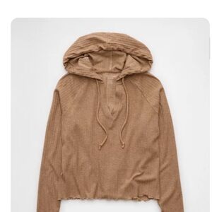 Aerie Cropped Hoodie